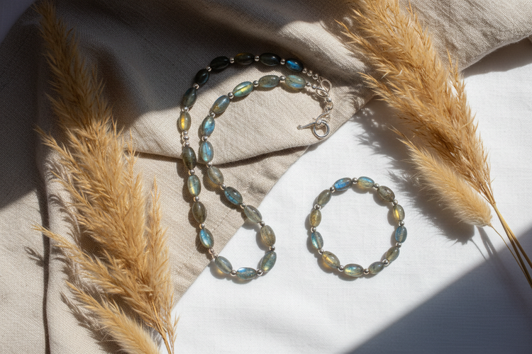 Labradorite – Bijoux Pierre Naturelle Irisée & Intuition