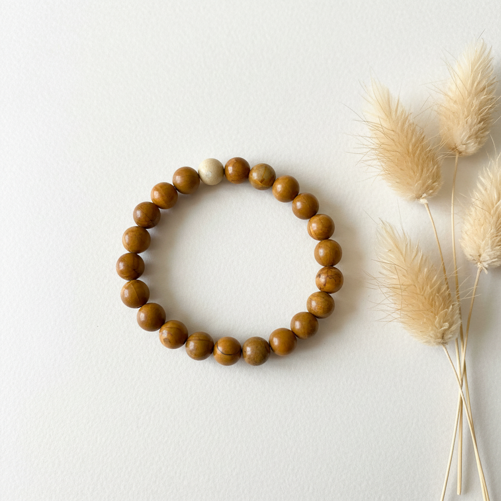 Bracelet Élastique Œil de Tigre Naturel 8 mm – Courage, Confiance & Prospérité | Lithothérapie | Fait Main France livraison gratuite