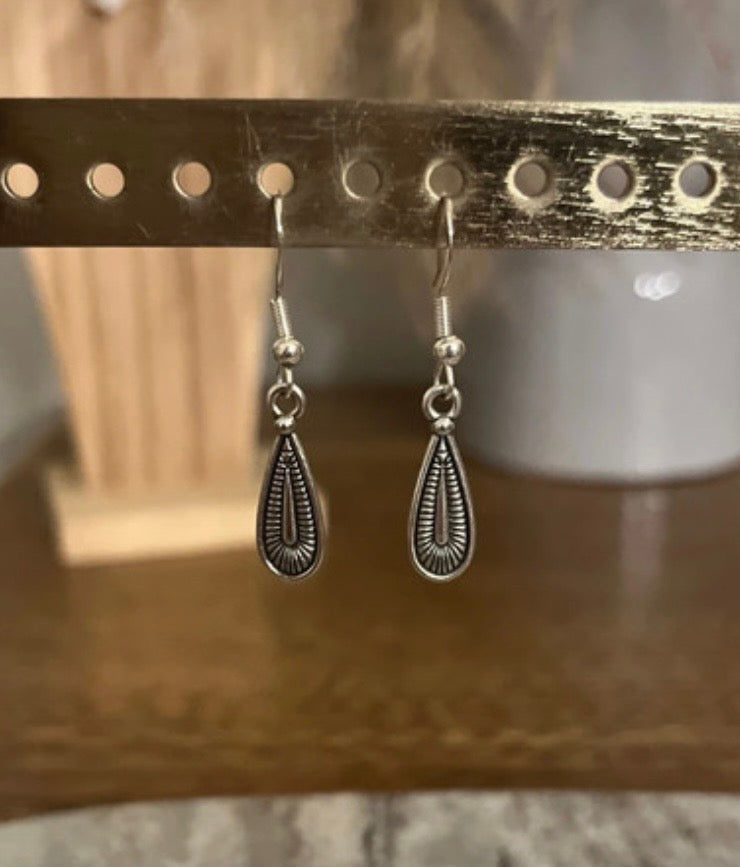 Boucles d'Oreilles Pendantes Bohème | Acier Inoxydable Argenté