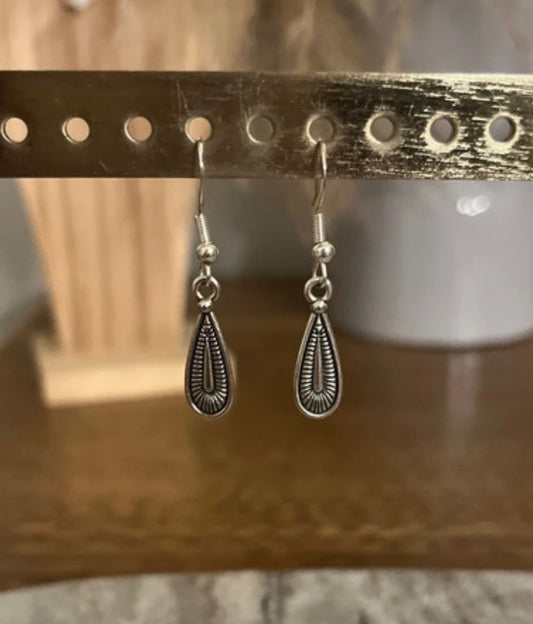 Boucles d'Oreilles Pendantes Bohème | Acier Inoxydable Argenté